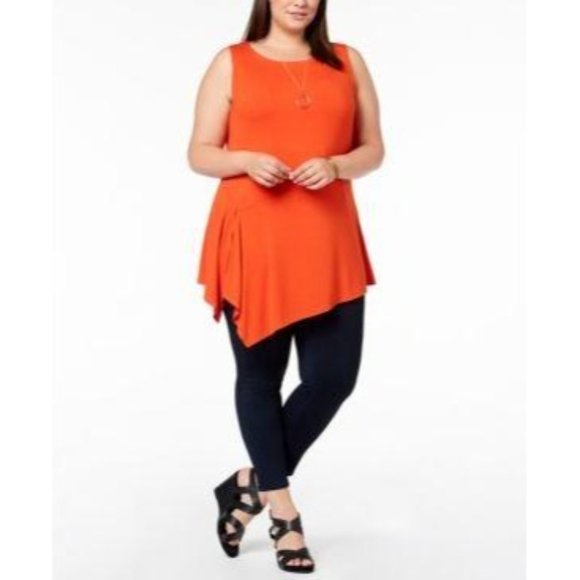 Joseph A. Tops - 0506 New Joseph A. Top Sz 3X Orange